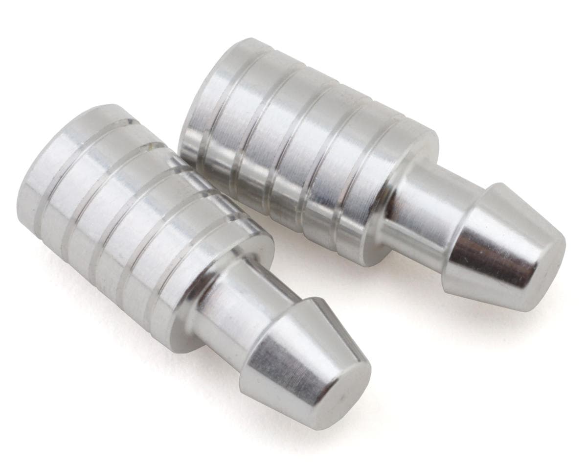 RC Project CNC-Machined "Ergal" Aluminum Dustproof Fuel Line Caps (2)