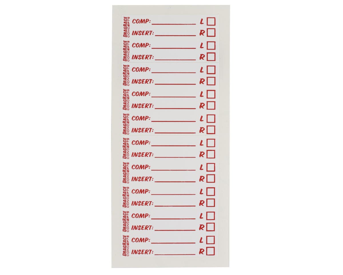 DragRace Concepts Tire Identification Decals (10)