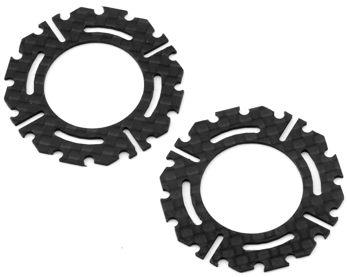 Vision Racing Team Associated Octalock CFCS Slipper Pads (2) (19mm)