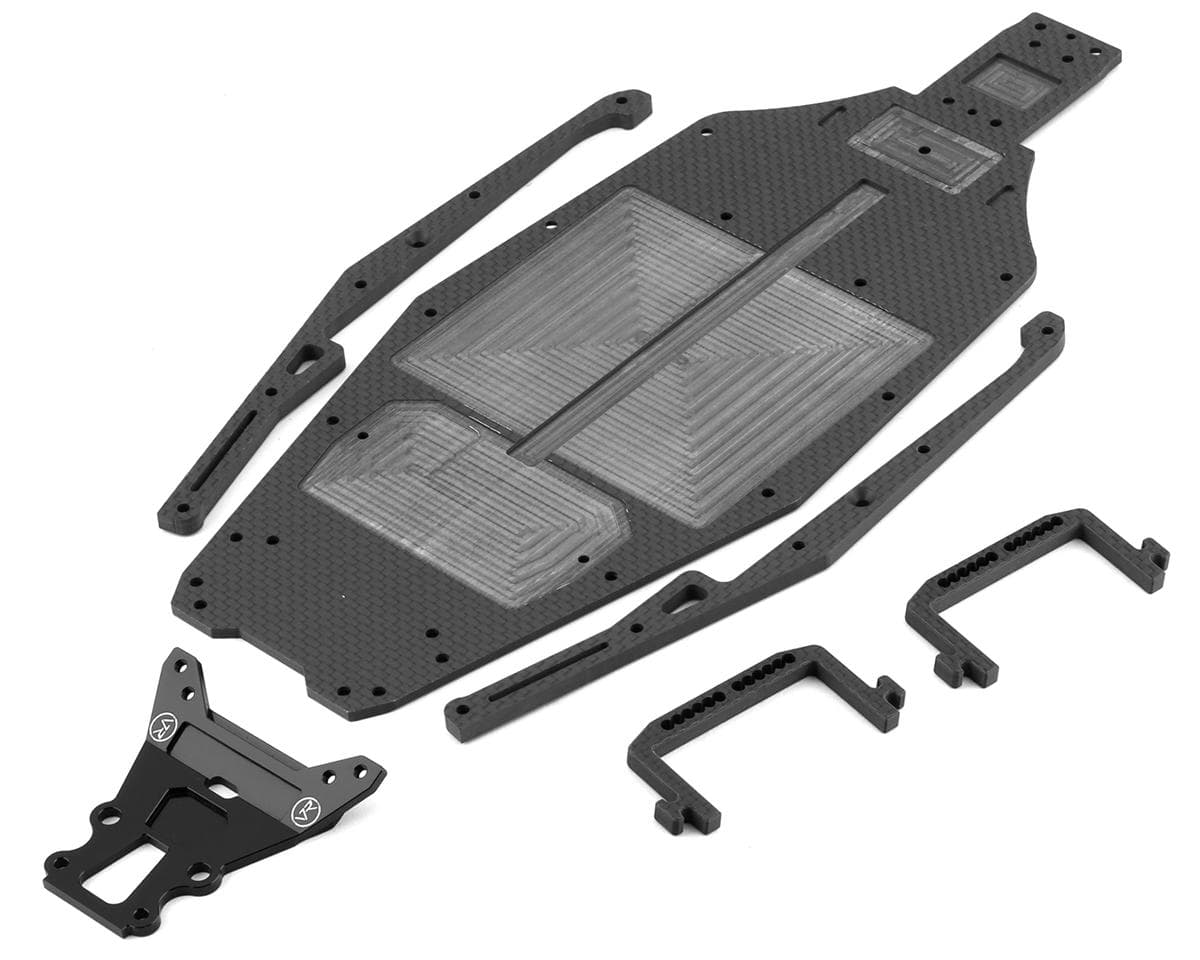 Vision Racing TLR 22T 4.0/22 5.0 +5mm Carbon Fiber Chassis (2022)
