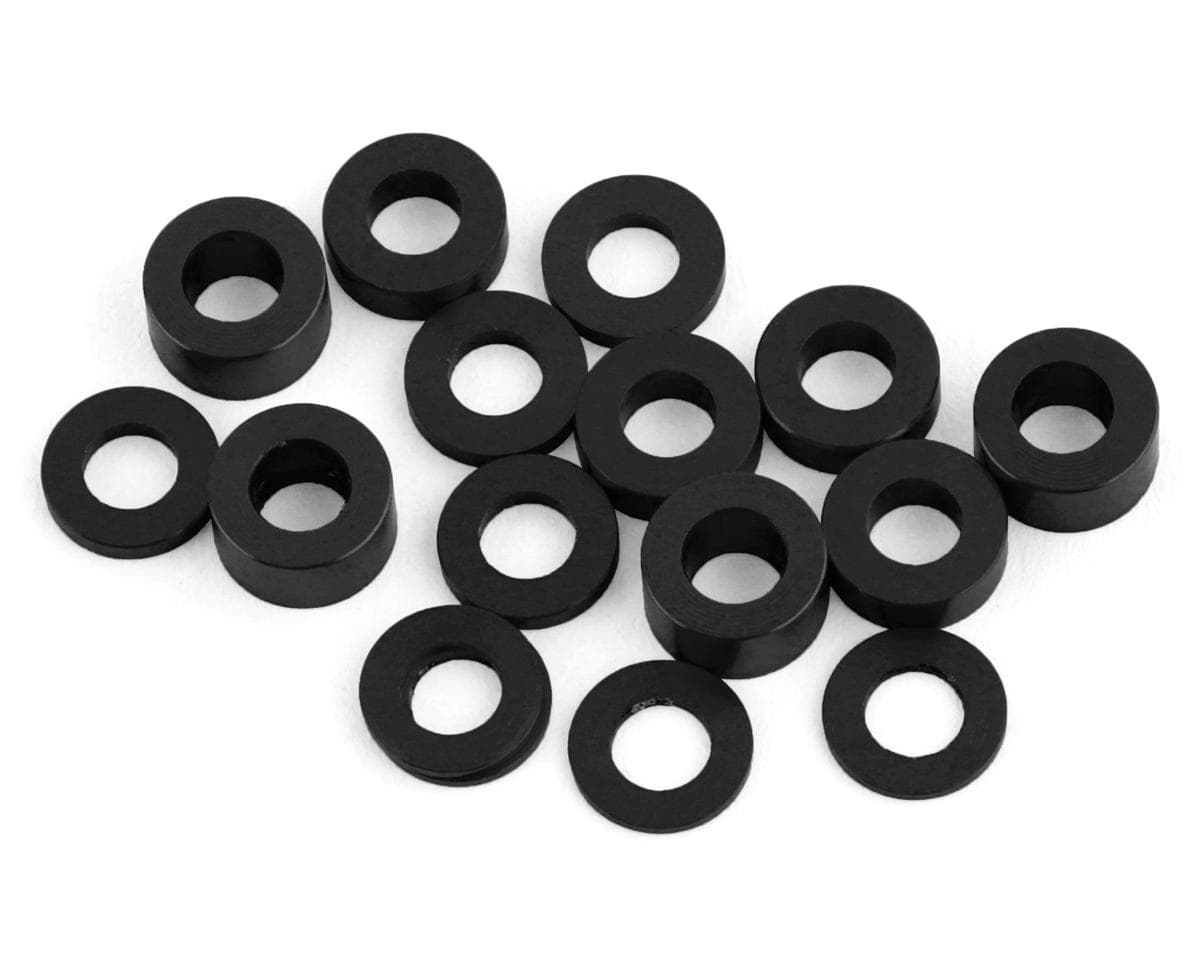 175RC T6.4 Spacer Kit (Black) (16)