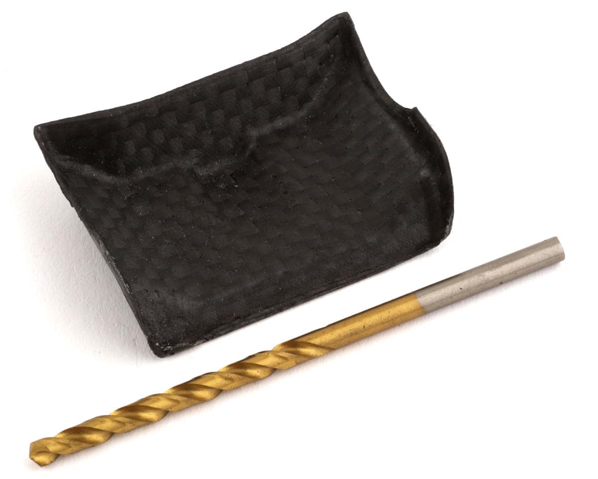 J&T Bearing Co. 1/8 Carbon Fiber Front Nose Wing (Model 2) (Pillow Ball)