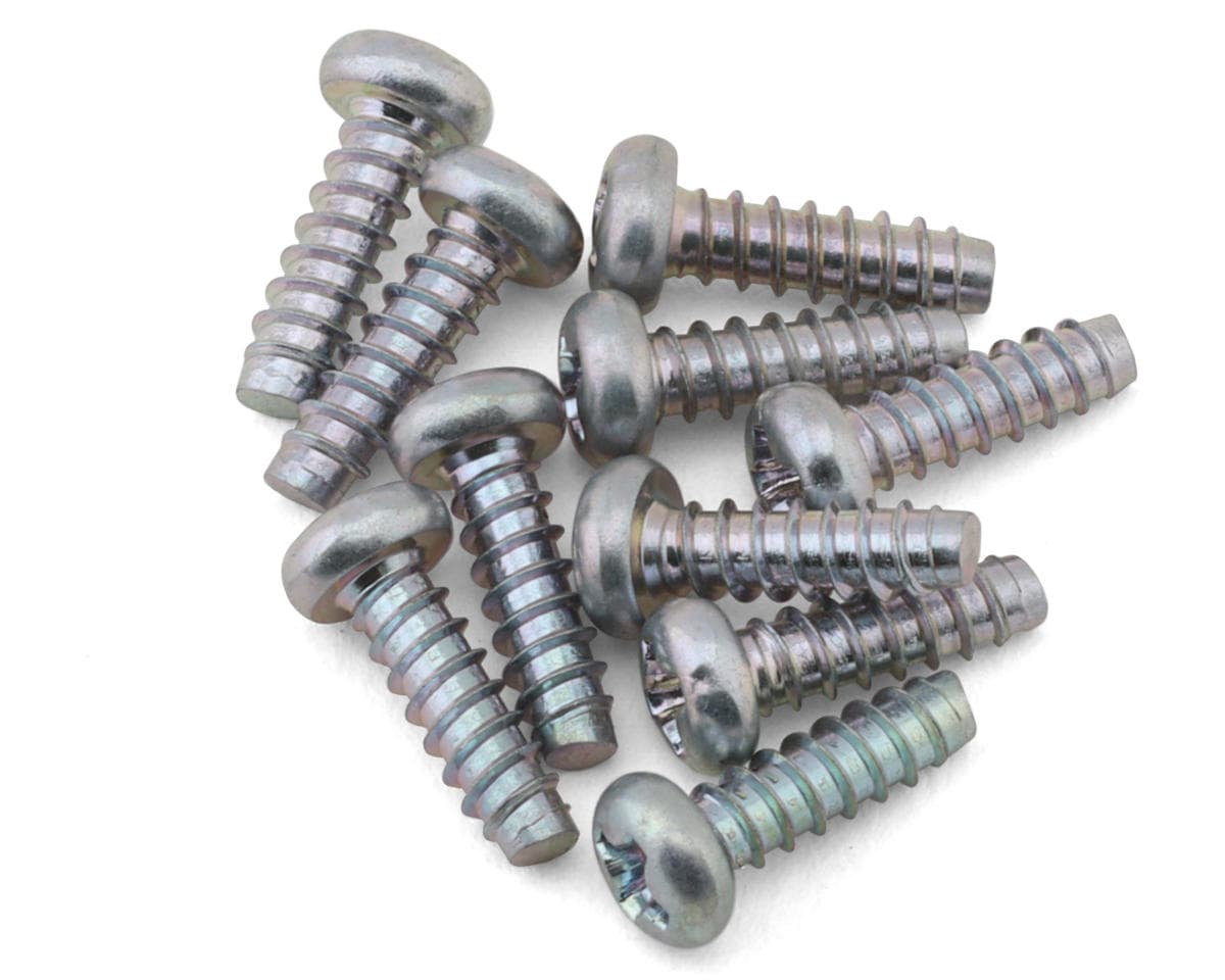Tamiya 3x10mm Self Tapping Screws (10)