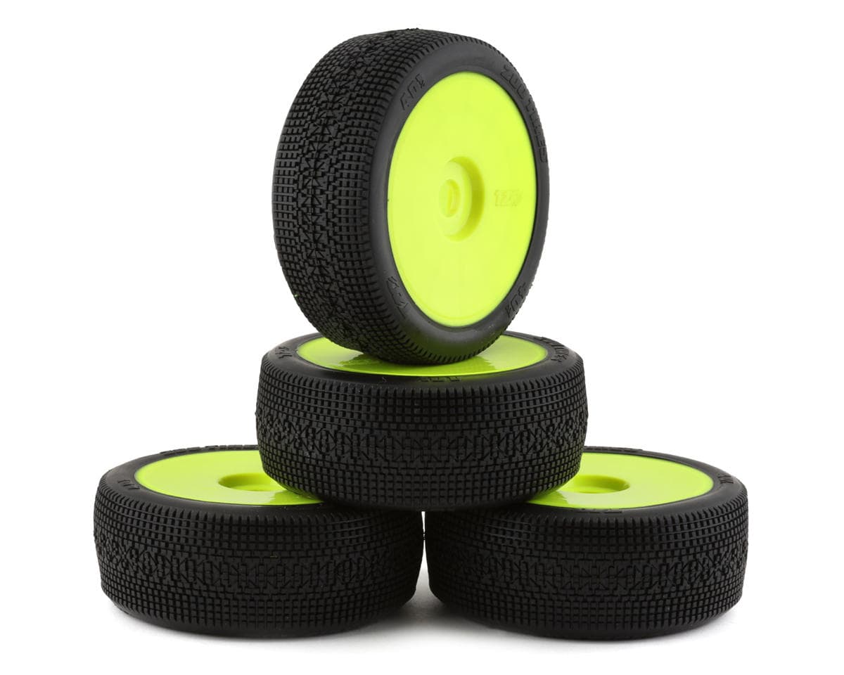 TZO Tires 401 1/8 Buggy Non-Glued Tire Set (Yellow) (4) (Super Soft)