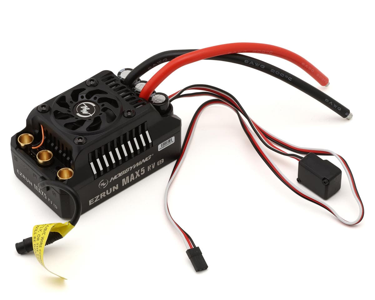 Hobbywing EZRun MAX5 HV G2 1/5 Scale Waterproof Brushless ESC (250A, 6-12S)