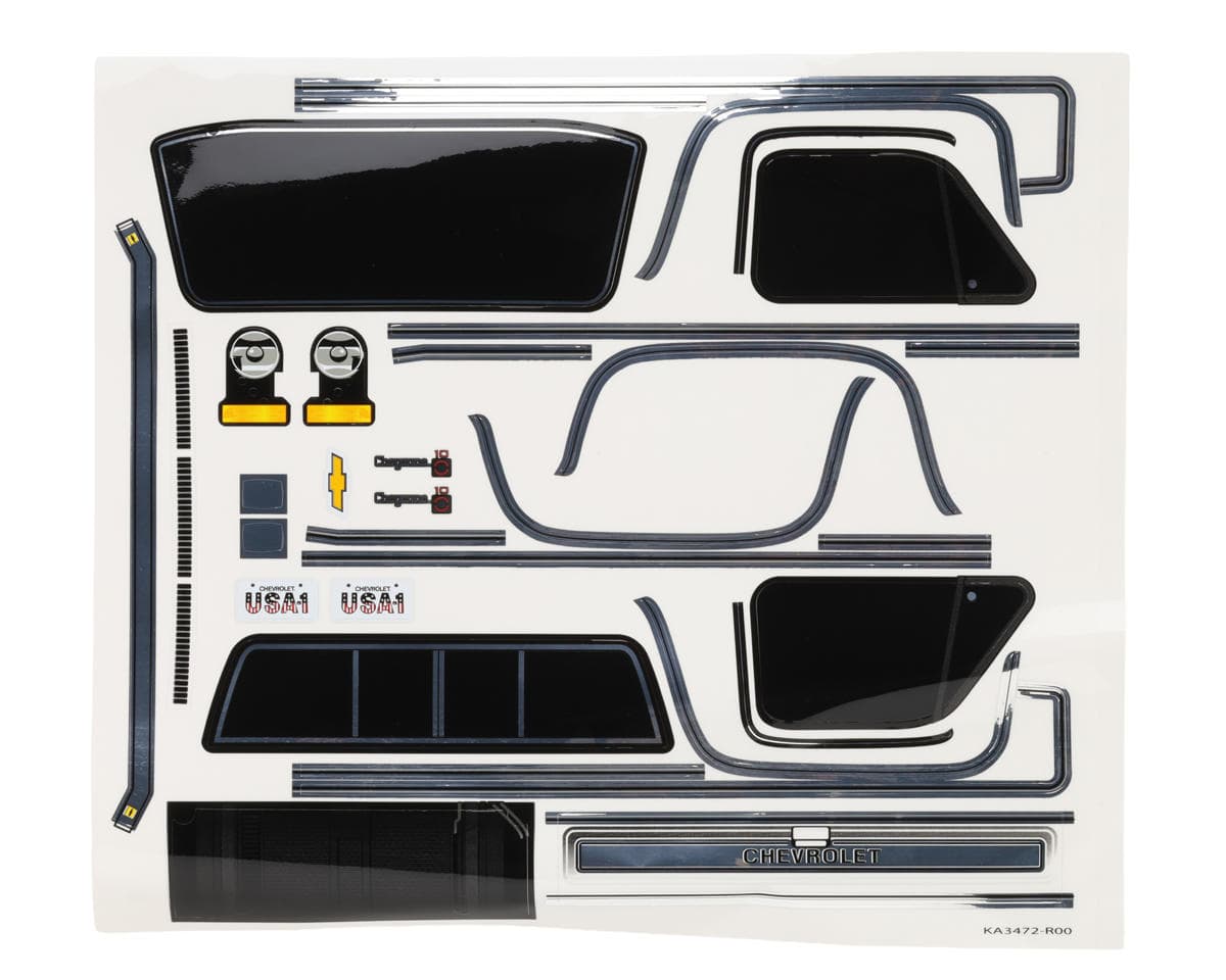 Traxxas TRX-4® 1979 Chevrolet K10 Truck Decal Sheet