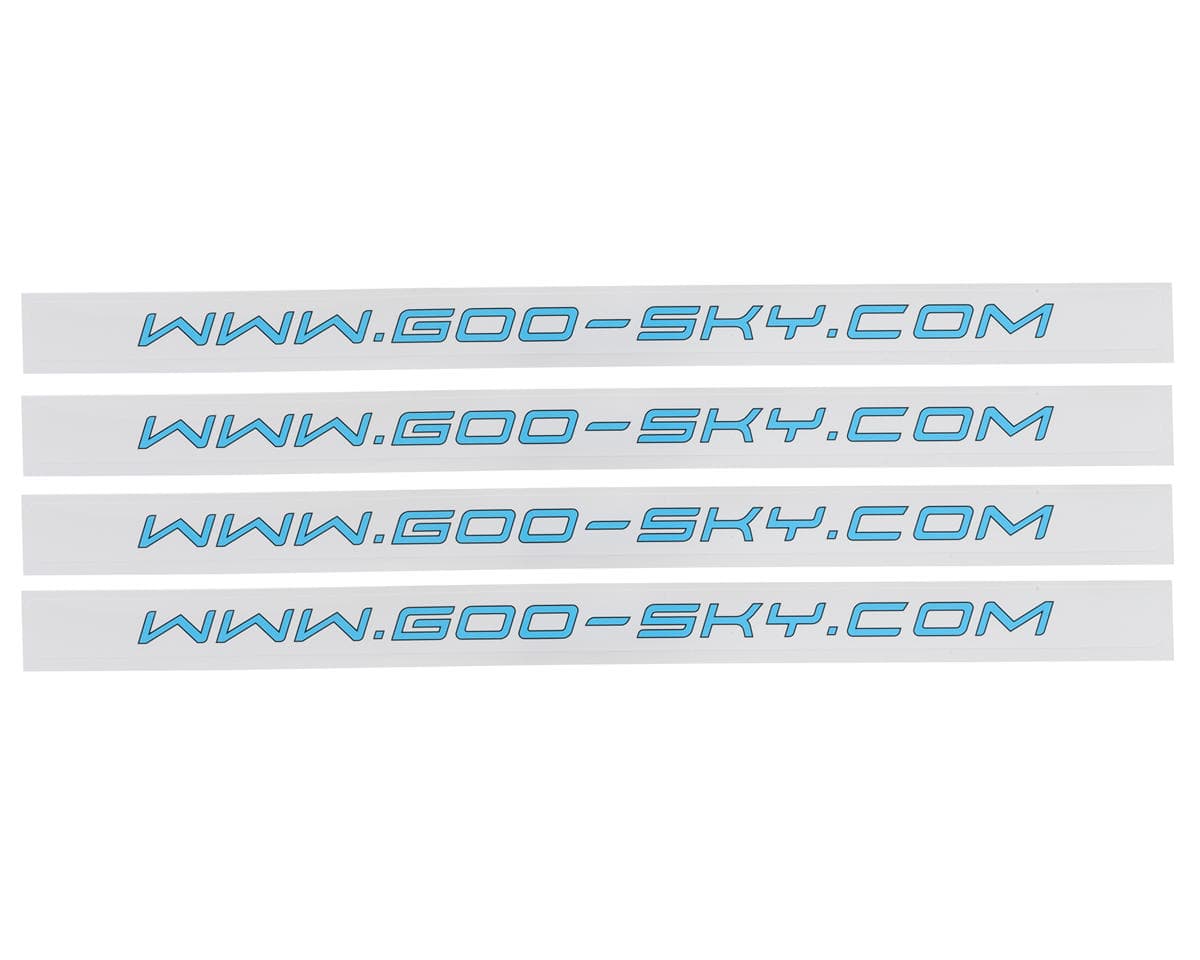 GooSky RS4 Tail Boom Sticker (White) (4)