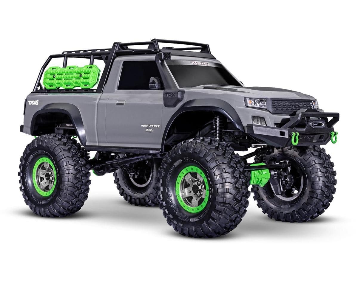Traxxas TRX-4 Sport High Trail Edition 1/10 Scale Trail Rock Crawler (Gray) w/TQ 2.4GHz Radio
