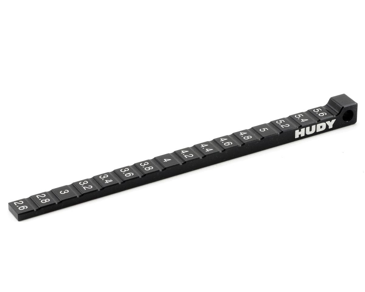 Hudy Stepped Ride Height Gauge (1/10 & 1/12 Pan Ca