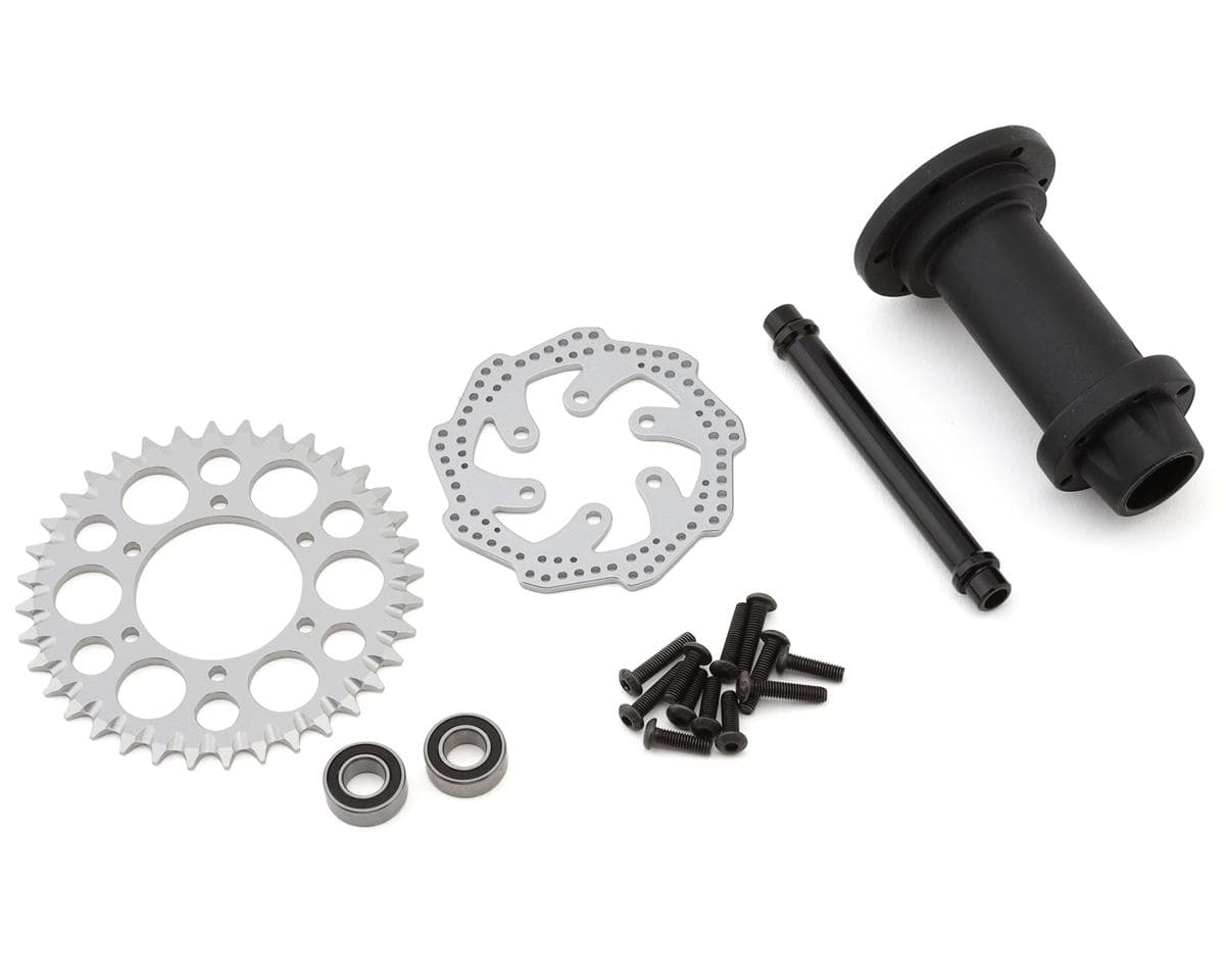 Losi Promoto-MX Rear Hub & Sprocket Assembly