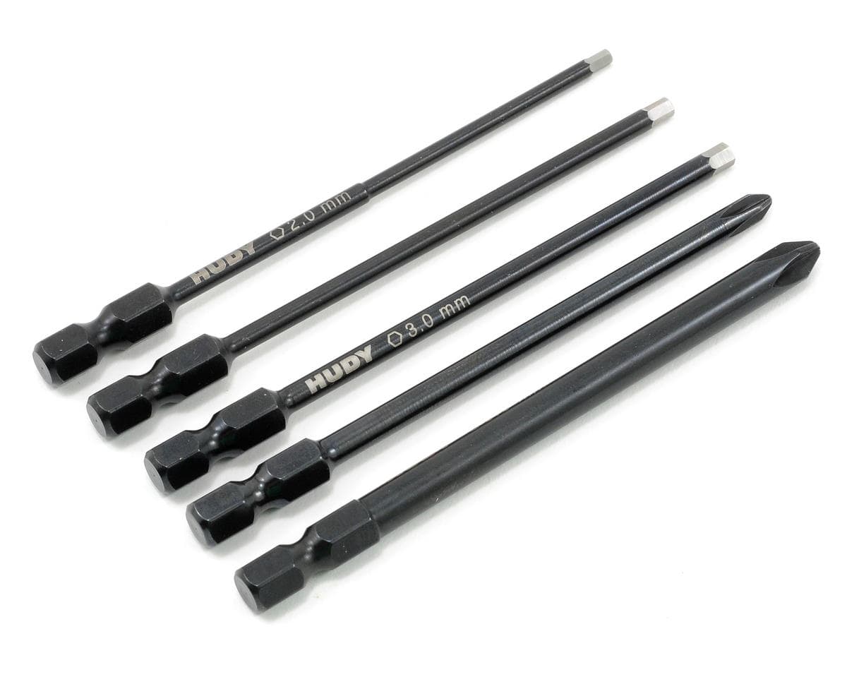 Hudy 5-Piece Metric 1/4" Drive Power Tool Tool Set
