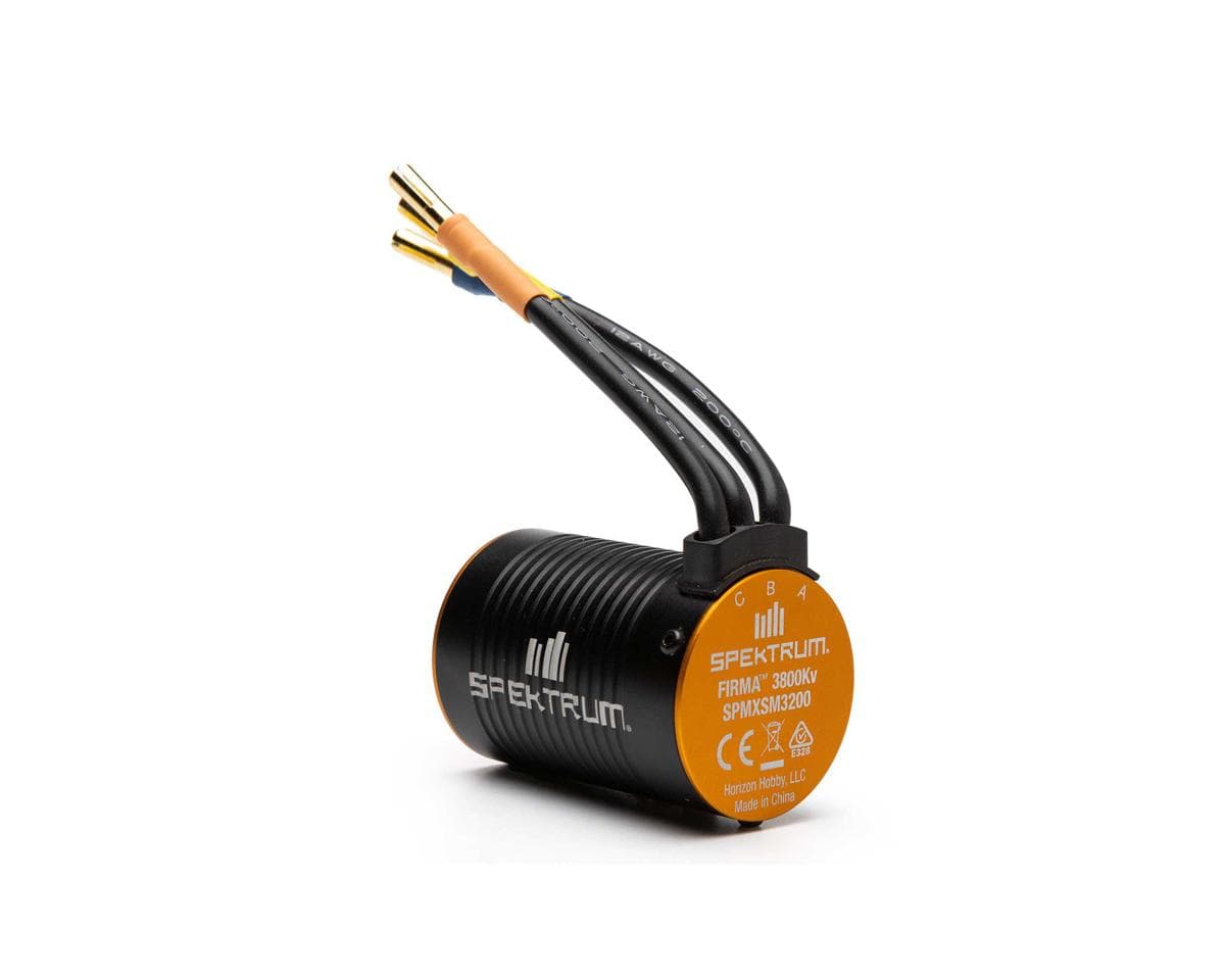 Spektrum RC Firma Brushless Motor, 3652 3800Kv 4-Pole, Motorcycle