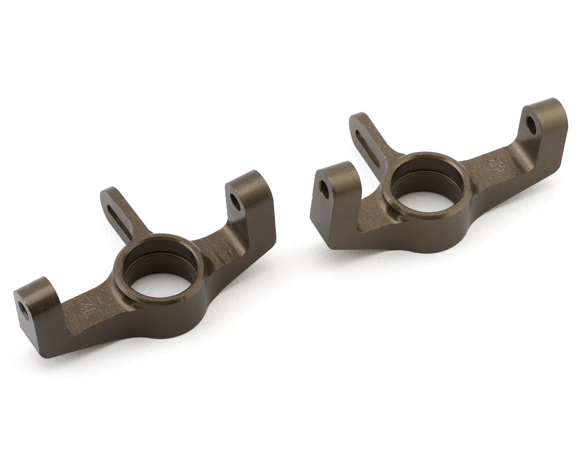 HB Racing D8 Evo/World Spec Lightweight Steering Blocks (2) (4 Deg)