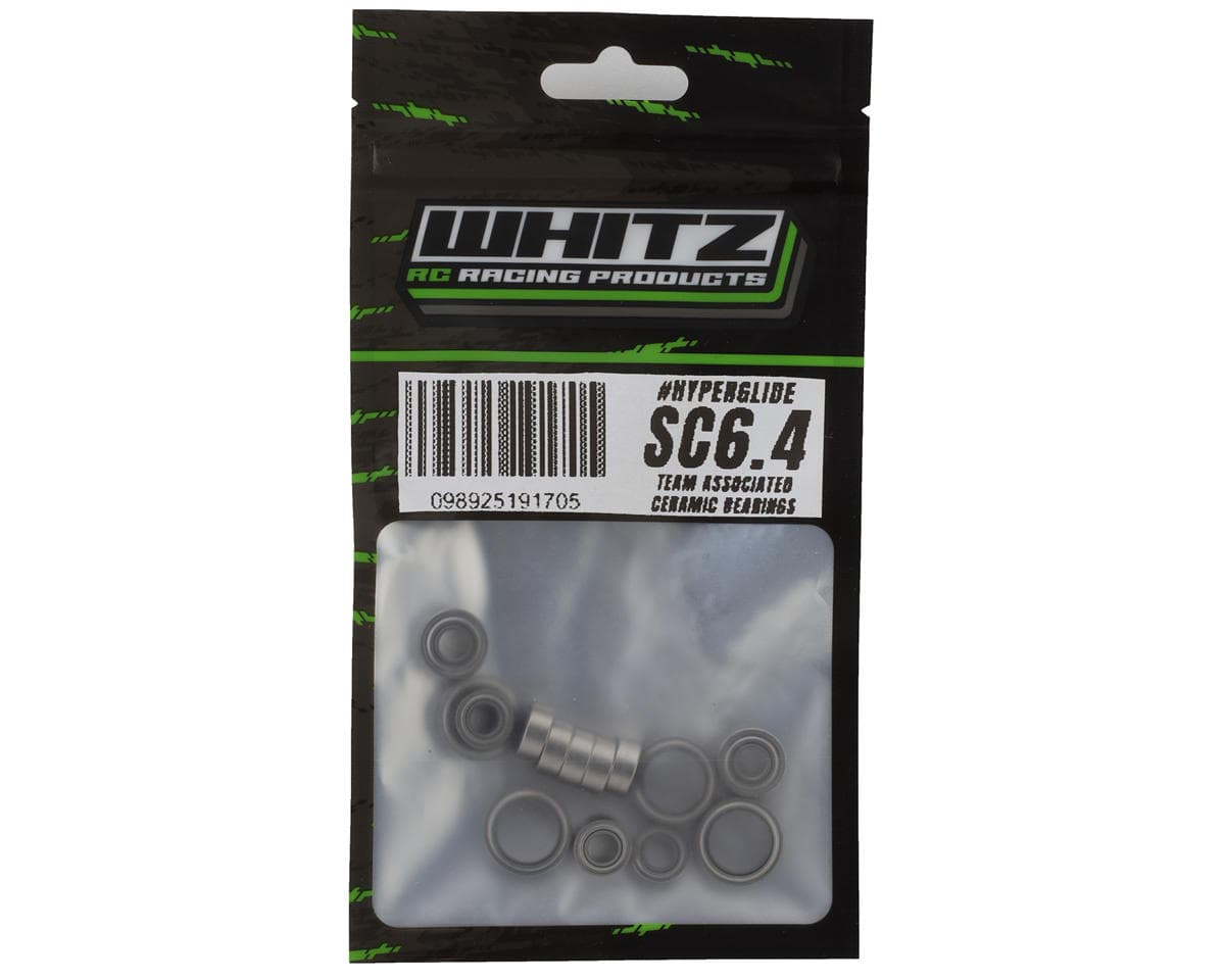 Whitz Racing Products Associated SC6.4 HyperGlide Full Ceramic Bearing Kit