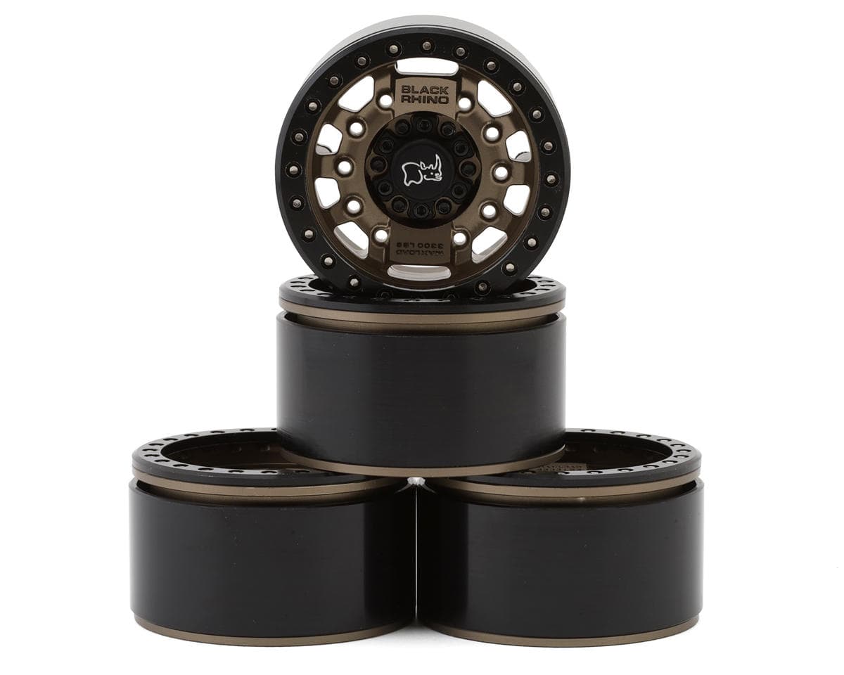RC4WD Black Rhino Avenger 1.9" Aluminum Internal Beadlock Wheels (Bronze) (4)