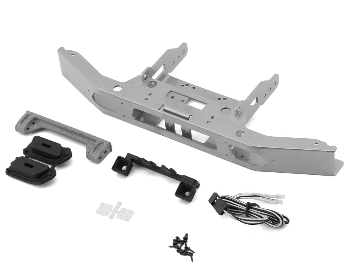 RC4WD Prowler Scale Front Bumper for Traxxas TRX-6 Ultimate RC Hauler w/LED Lights