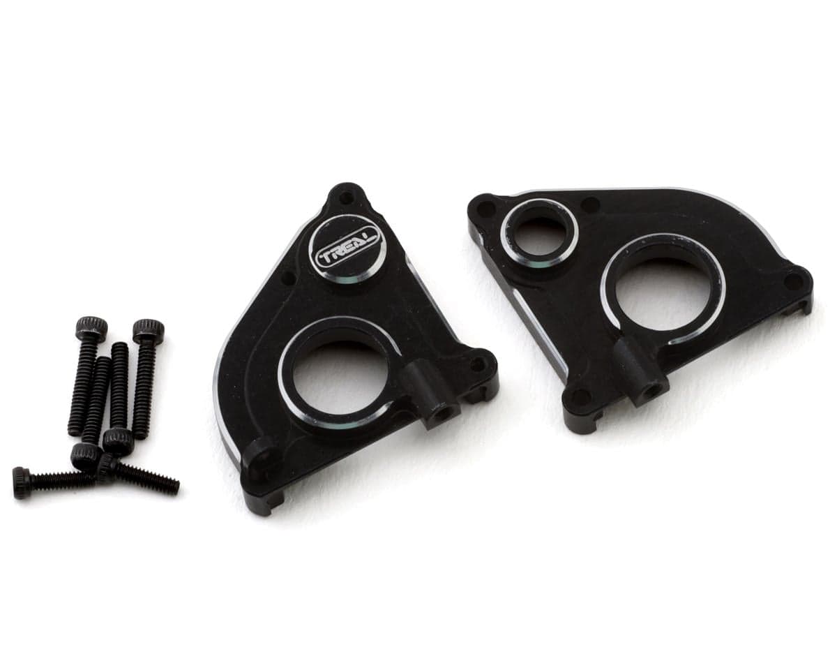 Treal Hobby Axial SCX24 CNC Aluminum Transmission Case (Black)