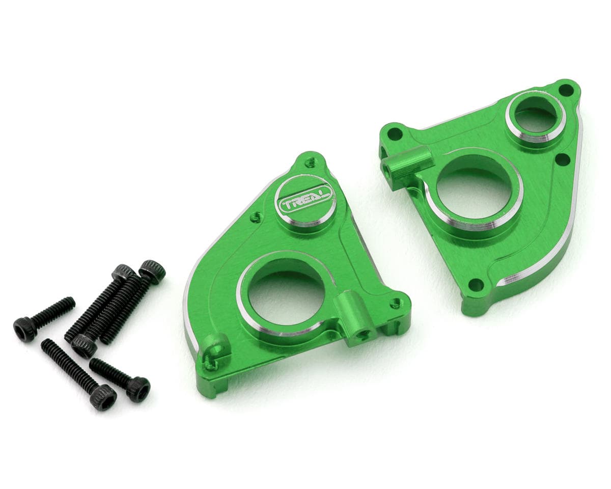 Treal Hobby Axial SCX24 CNC Aluminum Transmission Case (Green)