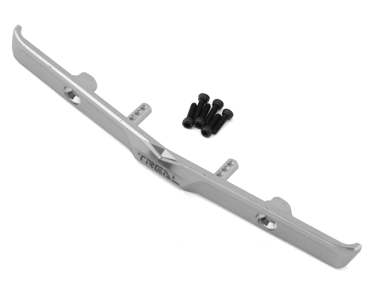 Treal Hobby Axial SCX24 Aluminum Front Bumper (Silver) (C10)