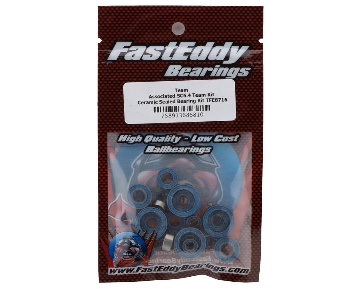 FastEddy Team Associated SC6.4 Team Kit Ceramic Bearing Kit