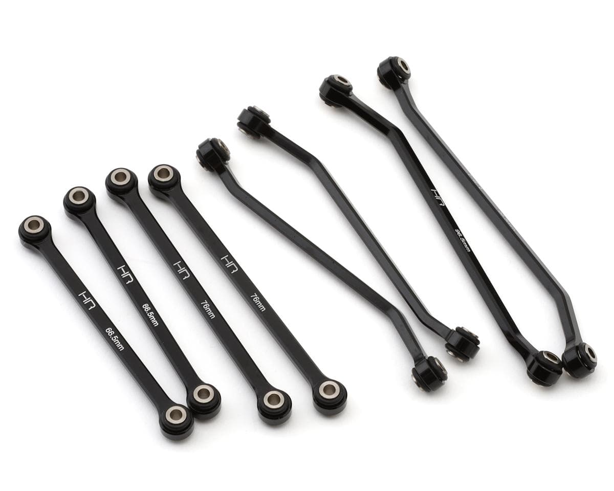 Hot Racing Axial UTB18 Aluminum High Clearance Suspension Links Set (Black)