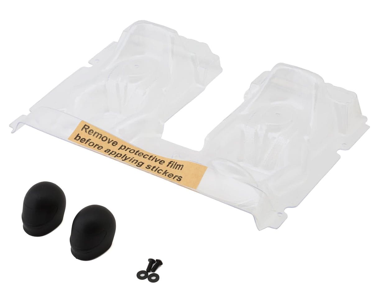 Losi Baja Rey 2.0 Lexan Interior Set w/Helmets (Clear)