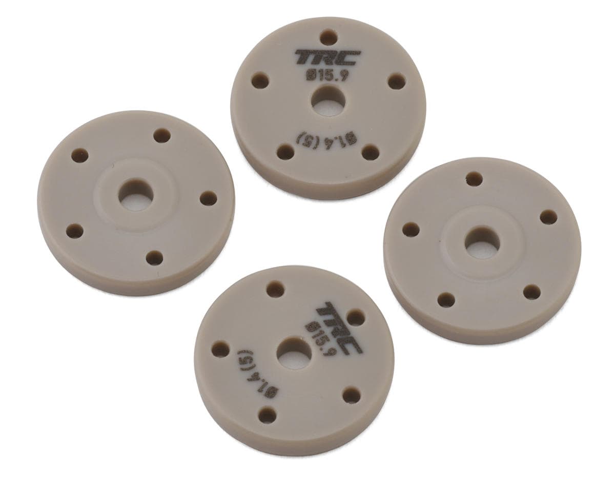 Throttlefinger Racing Concepts Flat Shock piston (4) (1.4mm x 5) (HB/WRC)