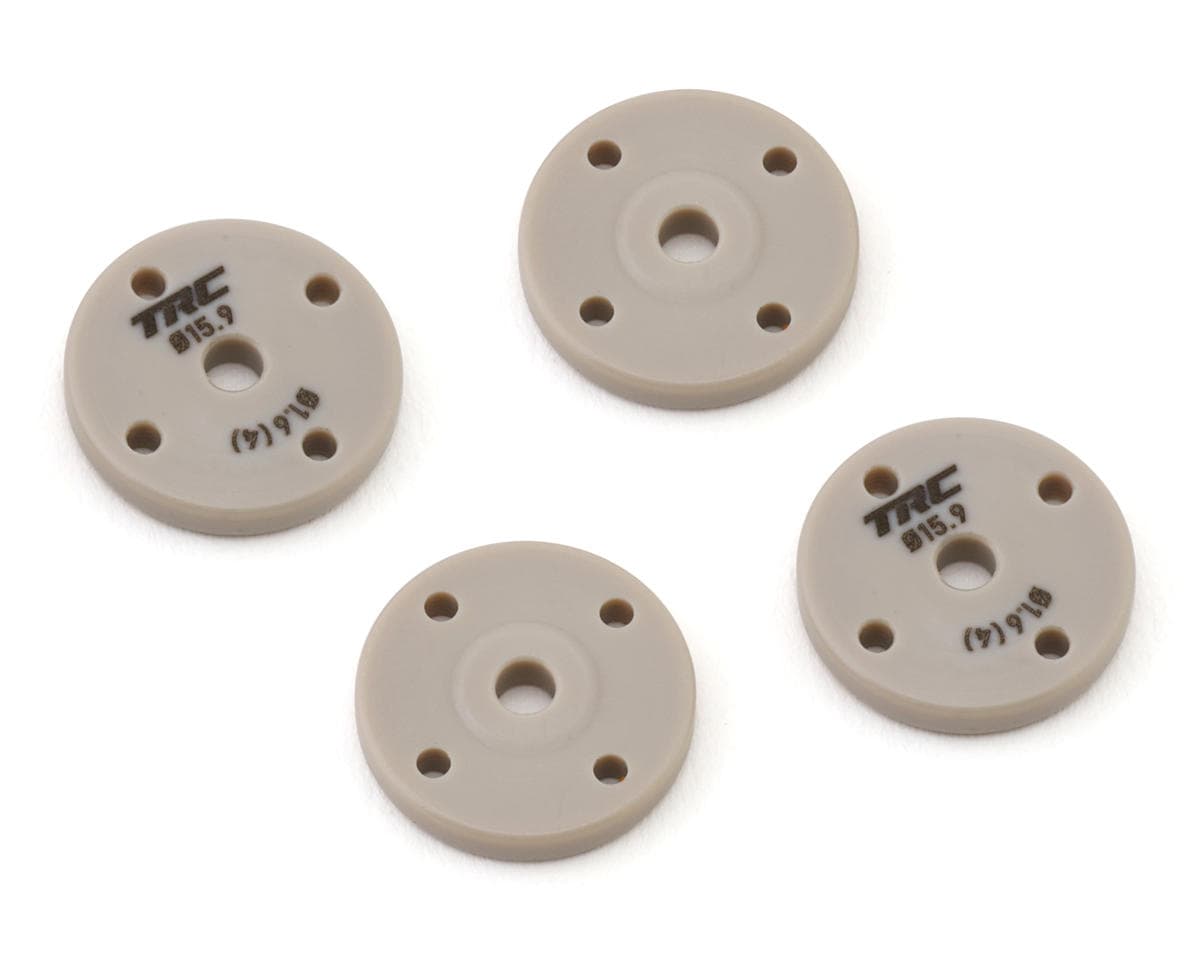 Throttlefinger Racing Concepts Flat Shock piston (4) (1.6mm x 4) (HB/WRC)