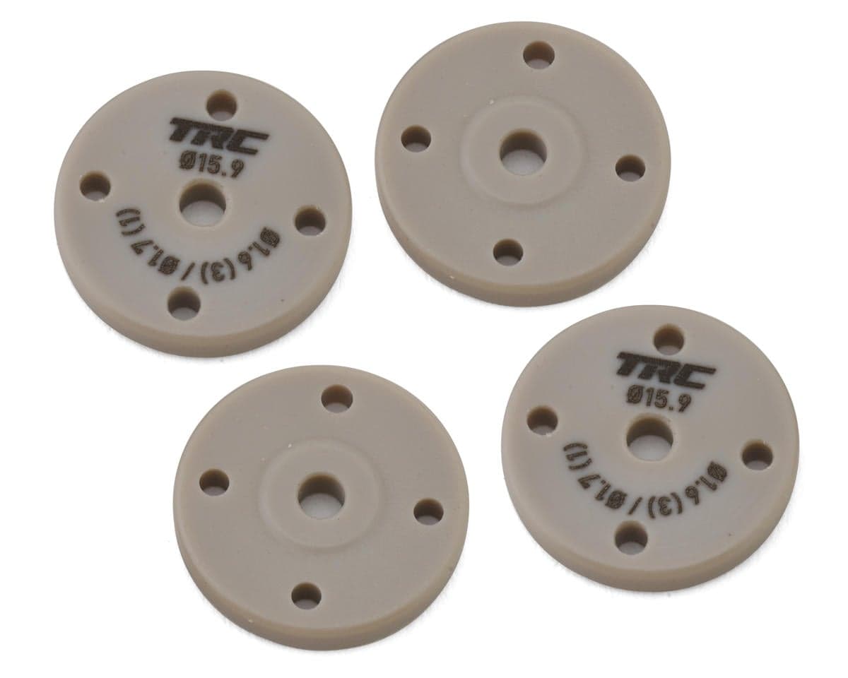 Throttlefinger Racing Concepts Flat Shock piston (4) (1.6mm x 3 + 1.7mm x 1) (Mayako)