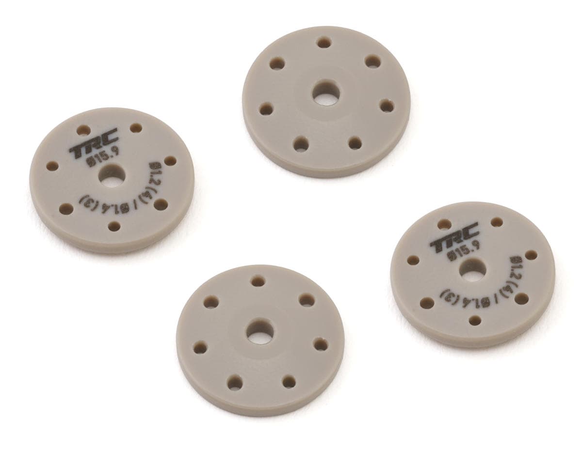 Throttlefinger Racing Concepts Conical Shock piston (4) (1.2mm x 4 + 1.4mm x 3) (AE/Mugen/Tekno/Xray/Kyosho/Sworkz)