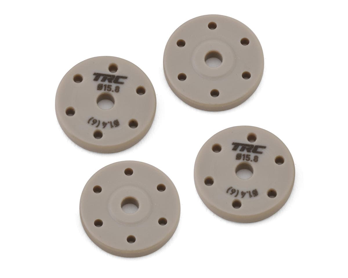 Throttlefinger Racing Concepts Flat Shock piston (4) (1.4mm x 6) (HB/WRC)