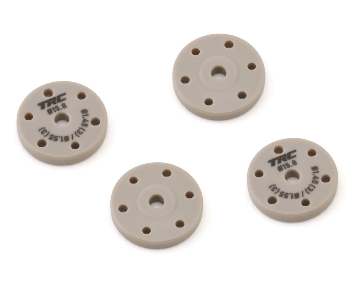 Throttlefinger Racing Concepts Flat Shock piston (4) (1.45mm x 3 + 1.55mm x 3) (AE/Mugen/Tekno/Xray/Kyosho/Sworkz)