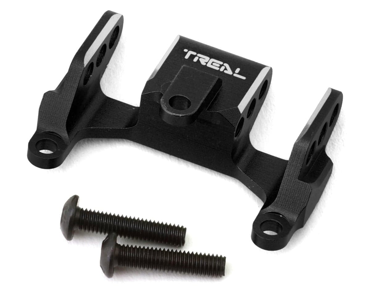 Treal Hobby Axial UTB18 Rear Axle Upper Link Relocation Mount (Black)