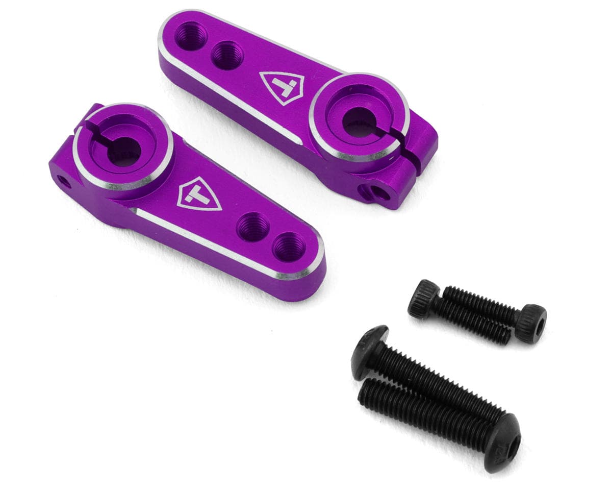Treal Hobby Axial UTB18 Aluminum Servo Horn Set (Purple) (25T)