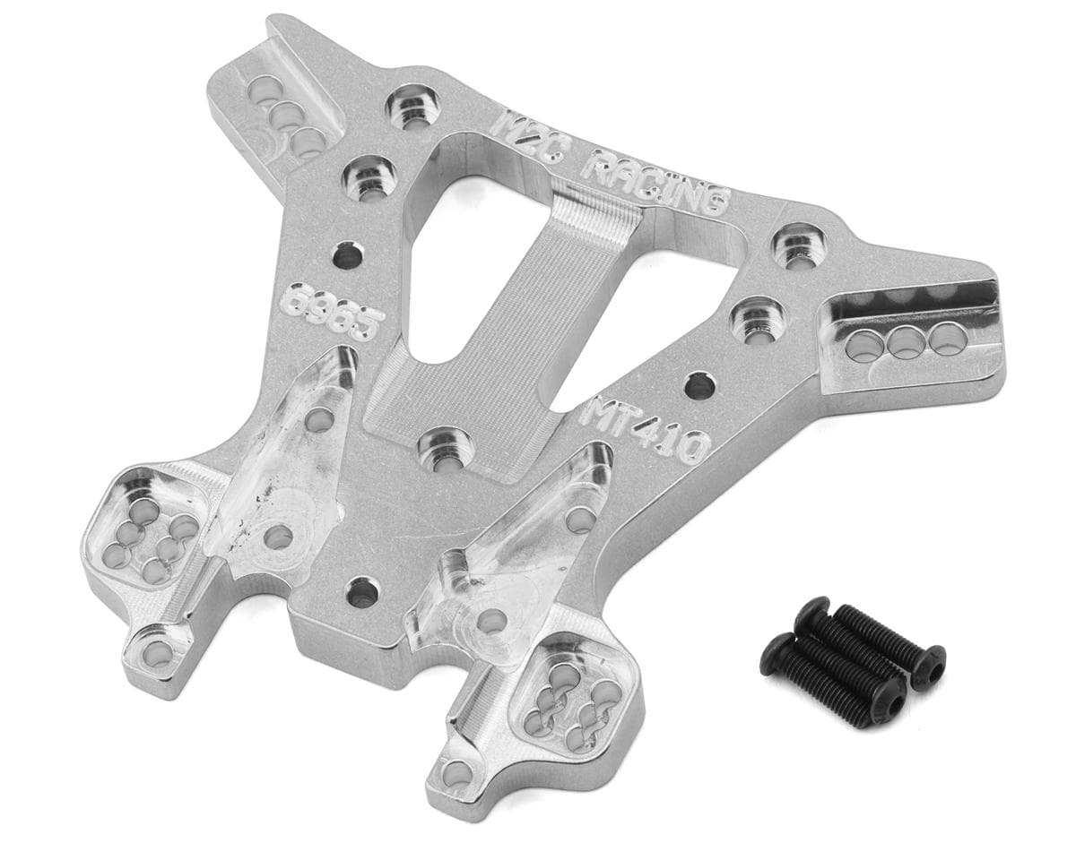 M2C Tekno MT410 CNC-Machined Aluminum Rear Shock Tower