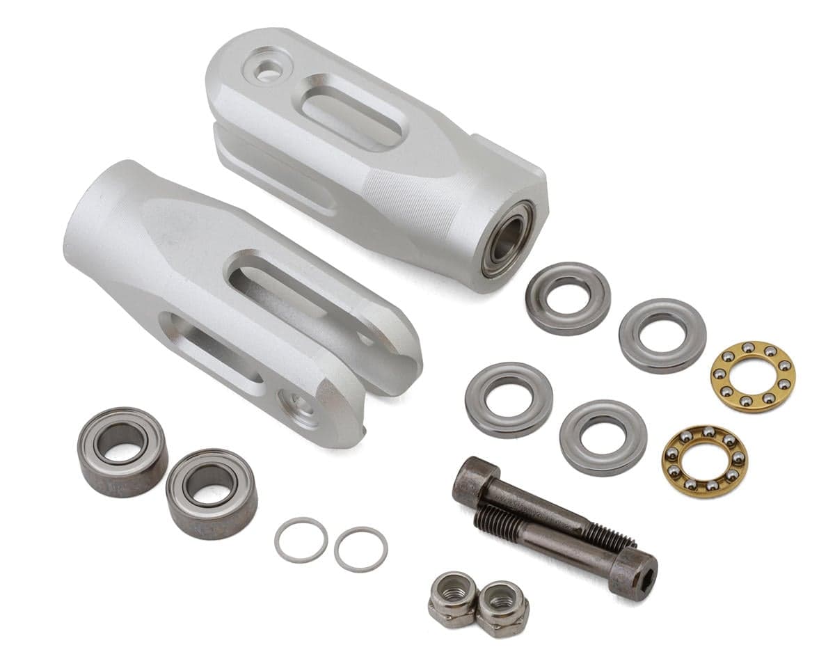 OMPHobby M4 Main Rotor Blade Grip Set (Sliver)