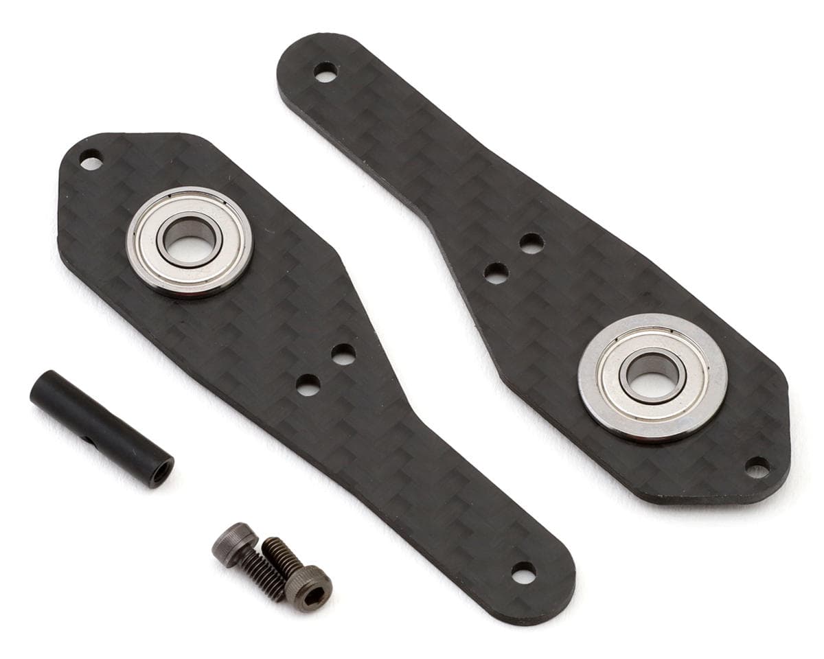 OMPHobby M4 380 Tail Side Plate Set (Black)