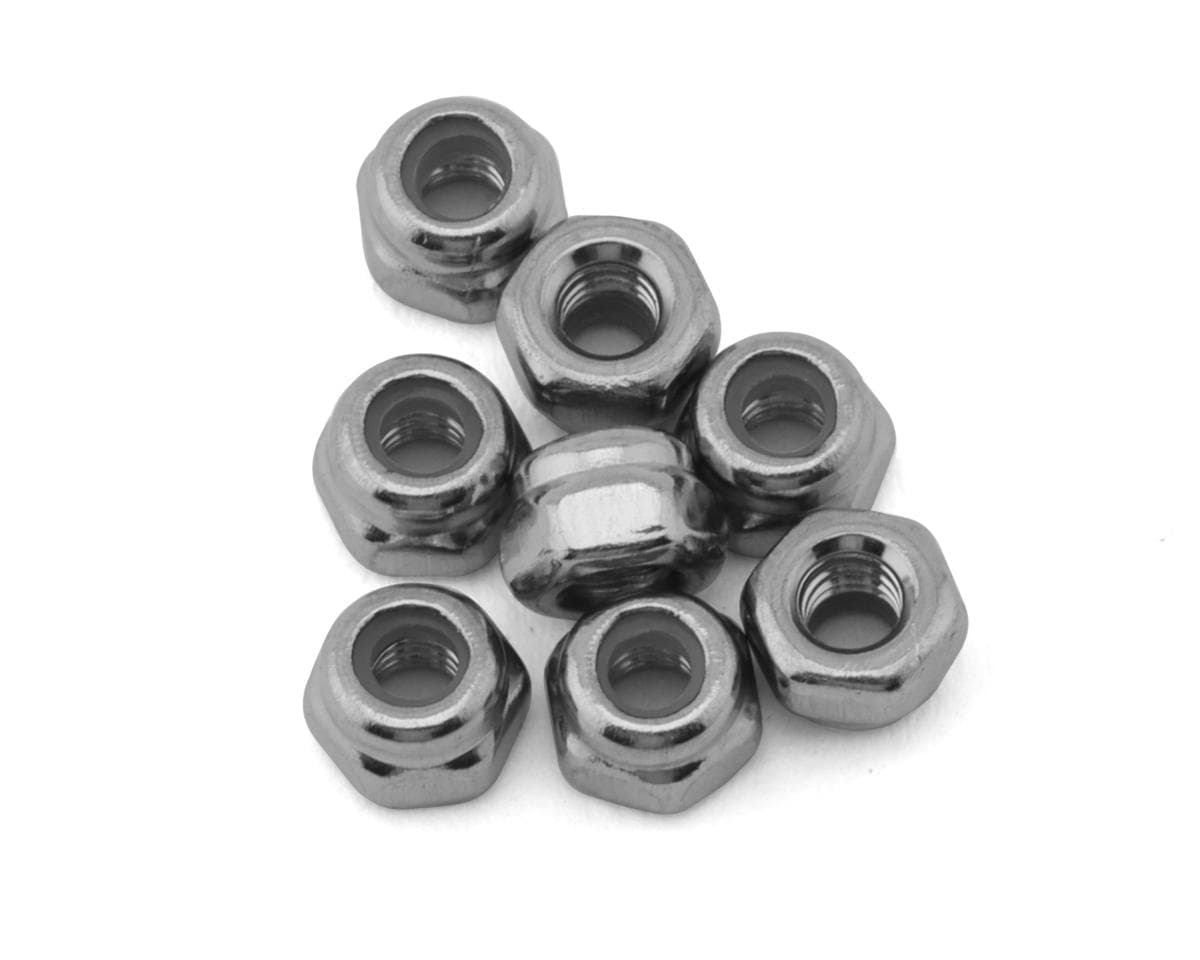 OMPHobby M4 380 2.5mm Nylon lock Nut (8)