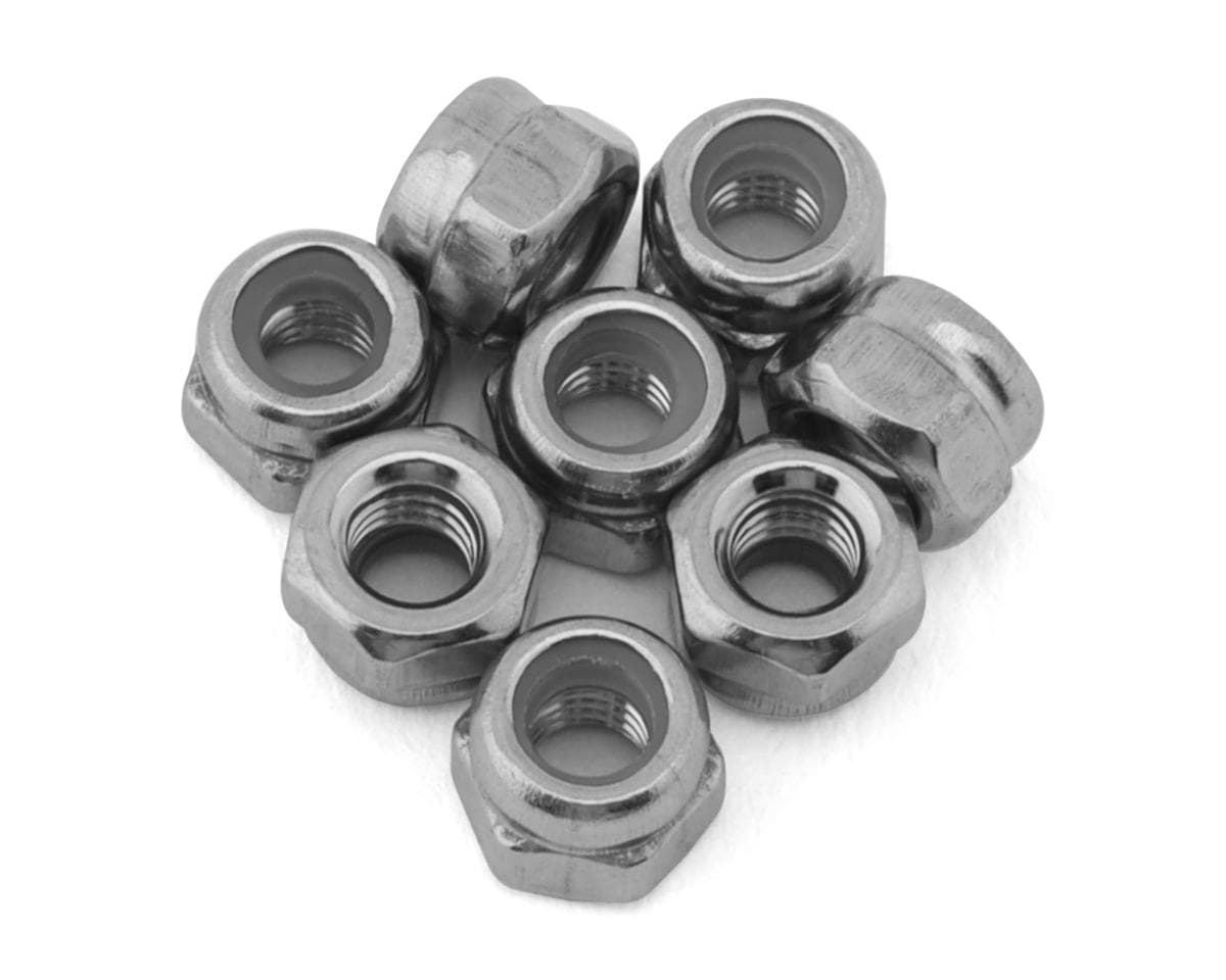 OMPHobby M4 380 3mm Nylon Lock Nut (8)