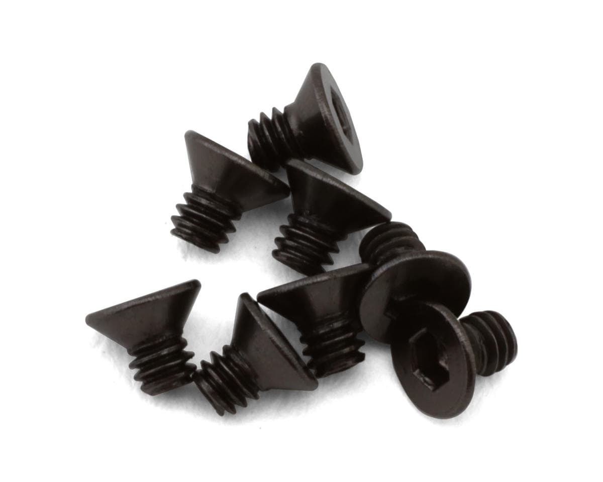 OMPHobby M4 380 2x3mm Countersunk Hex Head Screws (8)