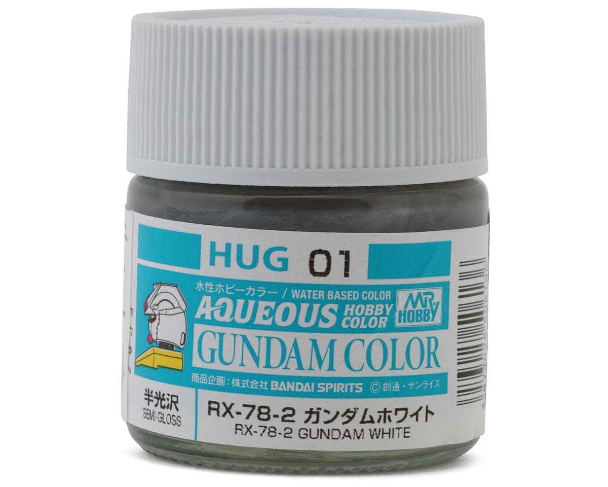 GSI Creos Mr. Hobby "Aqueous Gundam Color" Acrylic paint (RX-78-2 Gundam White) (10ml) (Semi Gloss)