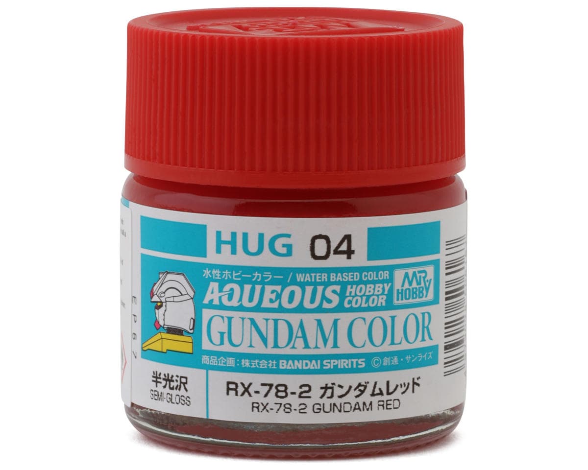 GSI Creos Mr. Hobby "Aqueous Gundam Color" Acrylic paint (RX-78-2 Gundam Red) (10ml) (Semi Gloss)