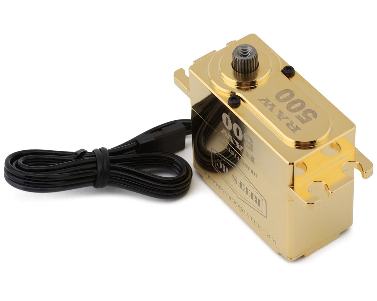 Reefs RC RAW 500 High Torque/Speed Digital Servo (High Voltage) (Brass Edition) (145.2g)