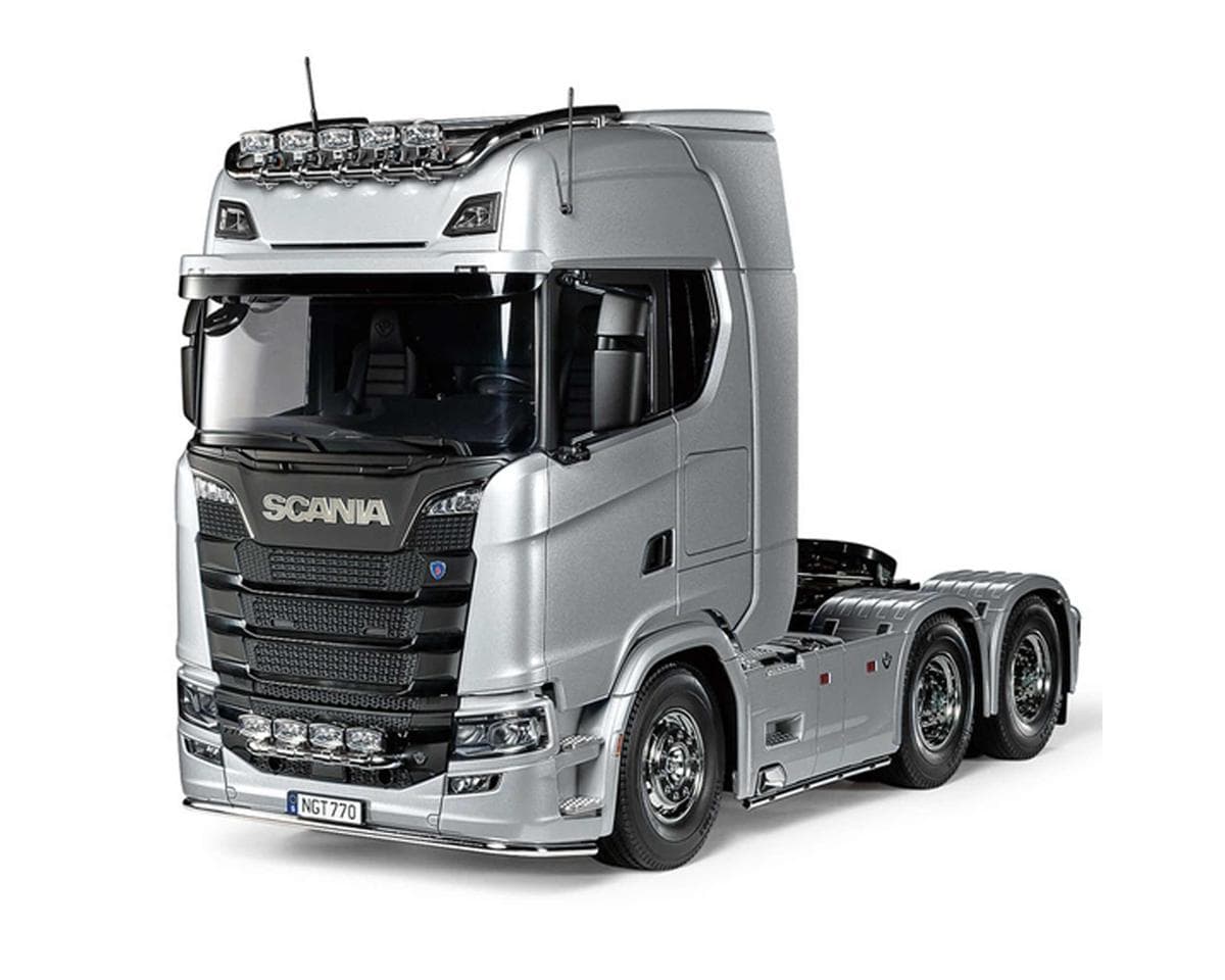 Tamiya 1/14 RC Scania 770 S 6x4 Semi Kit (Pre-Painted Body) (Silver)