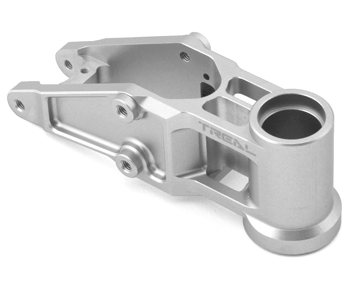Treal Hobby Losi Promoto MX CNC Aluminum Front Bulkhead (Silver)