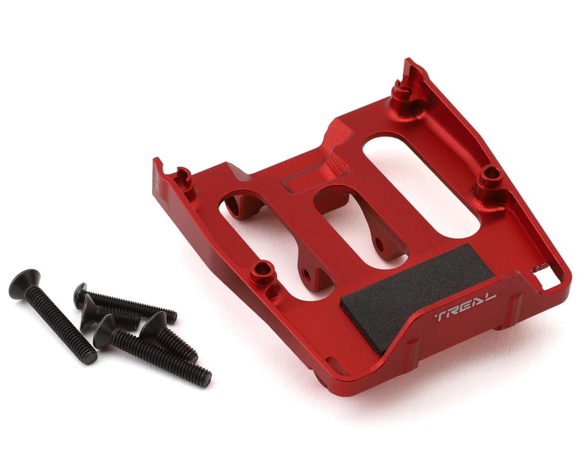 Treal Hobby Losi Promoto MX CNC Aluminum Battery Tray (Red)