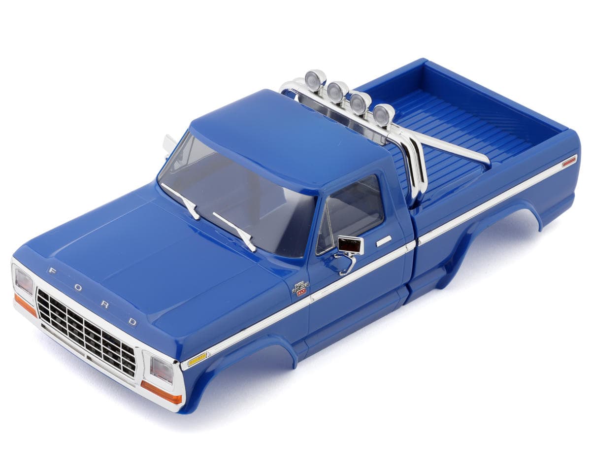 Traxxas TRX-4M™ 1/18 1979 Ford® F-150® Truck Pre-Painted Body Set (Blue)