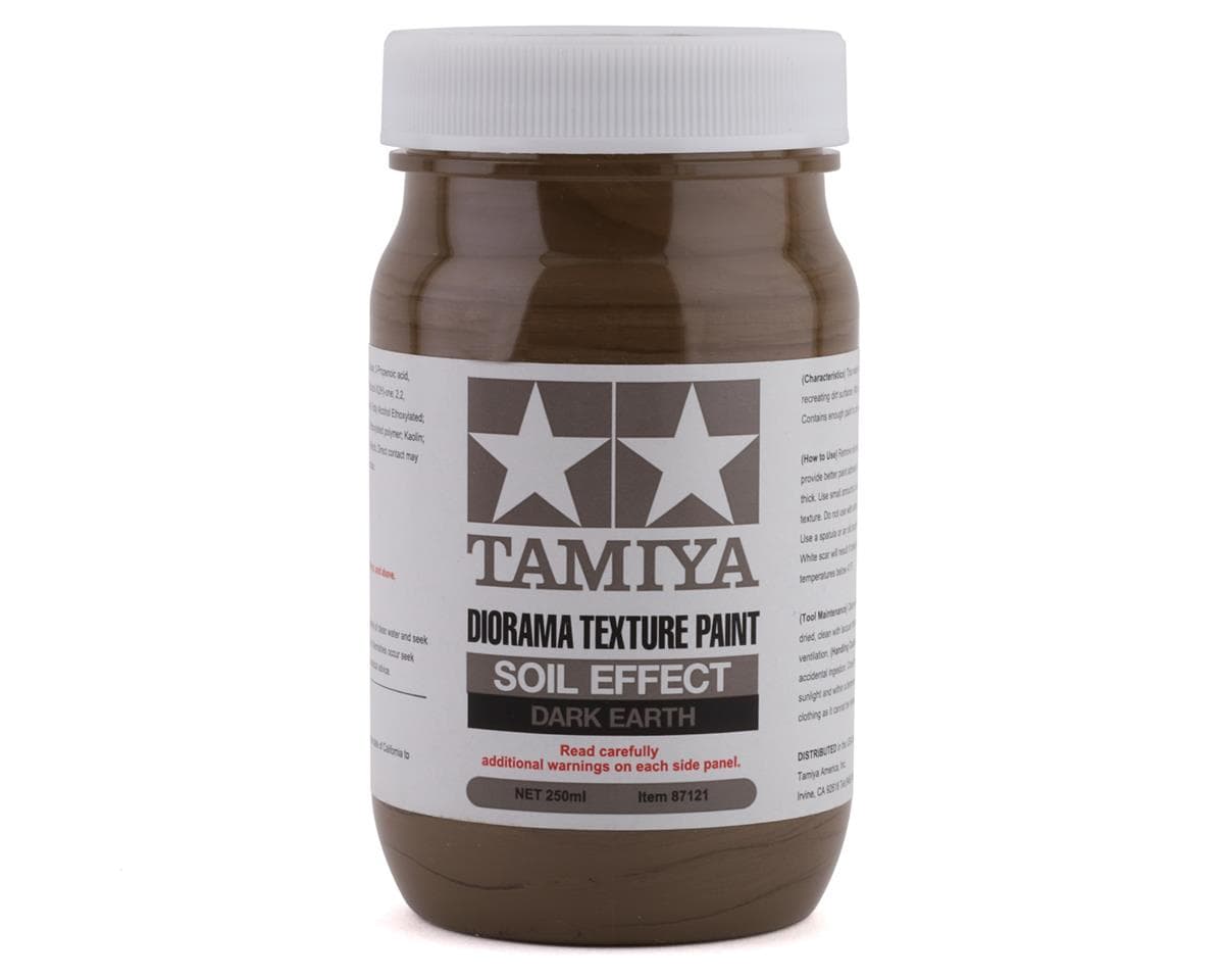 Tamiya Dark Earth Soil Effect Diorama Texture Paint (100ml)
