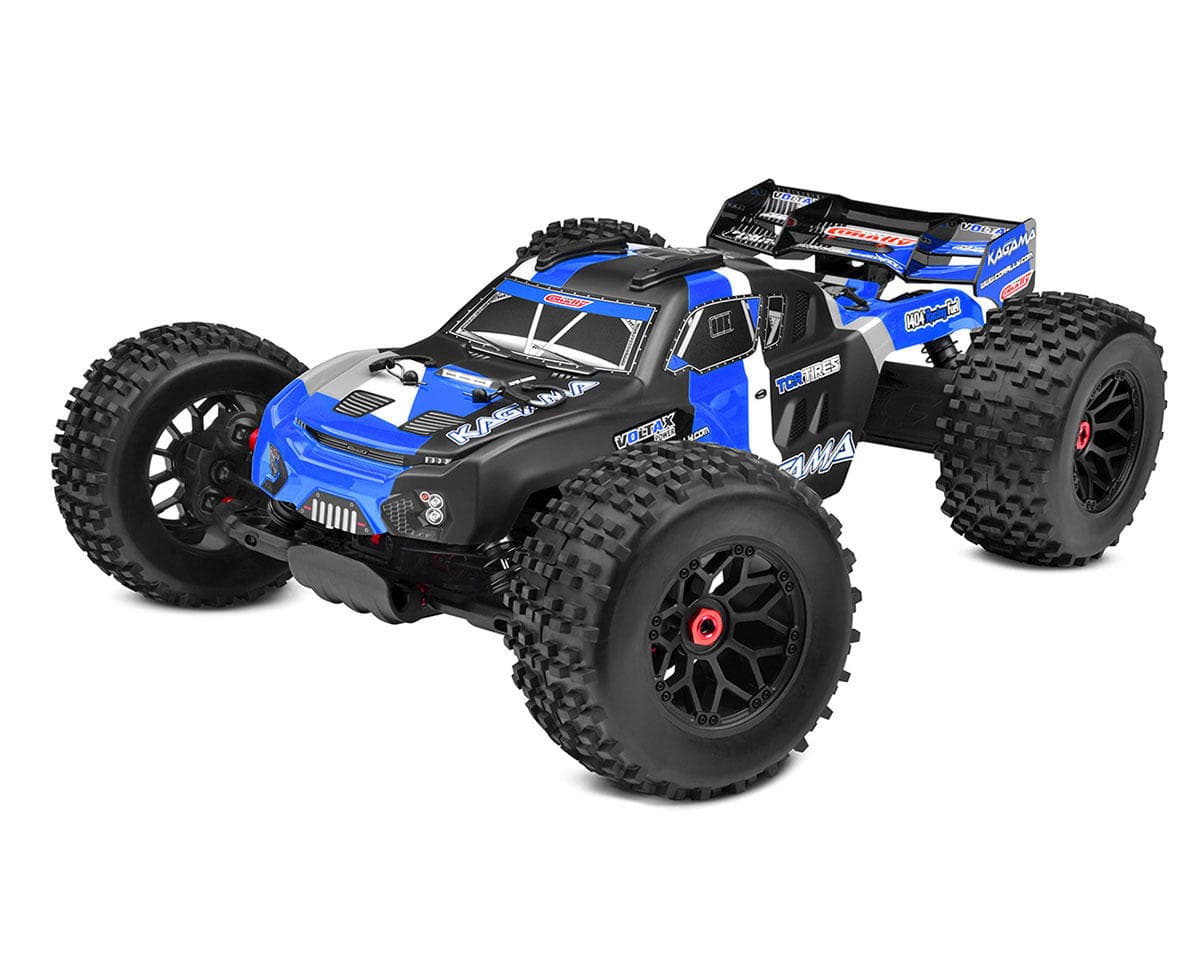 Corally Kagama XP 6S 4WD Brushless 1/8 RTR Monster Truck (Blue) w/2.4GHz Radio