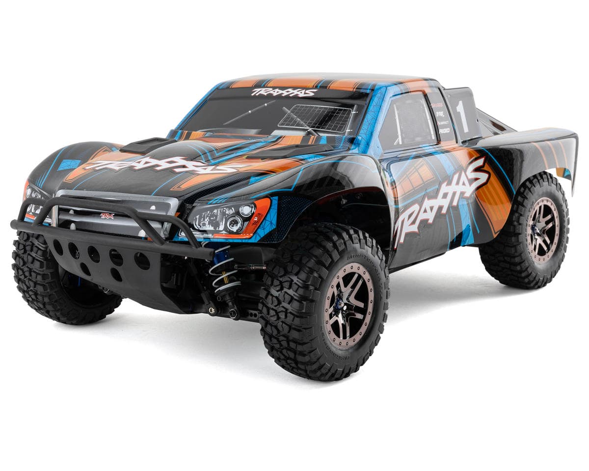 Traxxas Slash 4X4 "Ultimate" Brushless RTR 4WD Short Course Truck (Orange) w/TSM & TQi 2.4GHz Radio